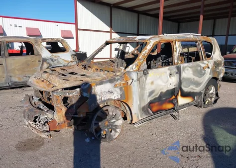 2017 Infiniti Qx80 из США, поврежденный, VIN JN8AZ2NF4H9646351